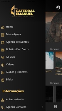 Aplicativo da Igreja